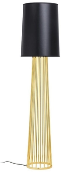 Elegancka lampa podłogowa Holmes Straight XCF7583-164 czarna złota
