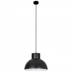 Industrialna LAMPA wisząca WORKS 6613 Nowodvorski metalowa OPRAWA kuchenna ZWIS high bay nad wyspę kopuła czarna