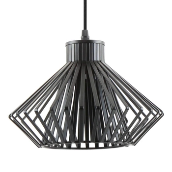 Metalowa lampa zwisowa do salonu Dolia A8080-BK Zumaline czarna