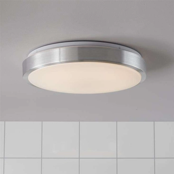 Plafon LAMPA sufitowa MOON 106353 Markslojd ścienna OPRAWA kinkiet LED 20W 3000K okrągły do łazienki IP44 aluminium biały