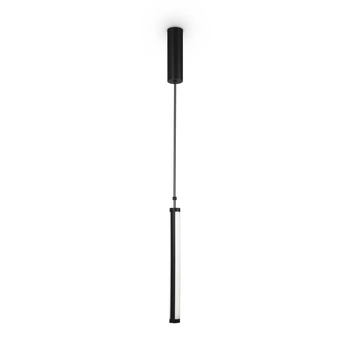 Lampa zawieszana Supersymmetry P096PL-L11BK LED 17W 4000K czarna-biała