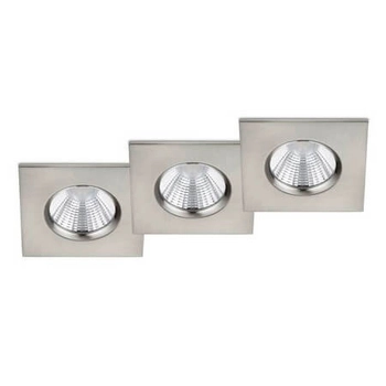 Sufitowa lampa potrójna ZAGROS 650610307 LED 5,5W 3000K IP65 nikiel