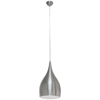 Loftowa LAMPA wisząca 8122/1-02 Elem metalowa OPRAWA zwis łezka aluminium