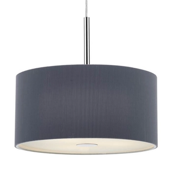Wisząca lampa do biura Zaragoza ZAR1039 Dar Lighting srebrna biała szara
