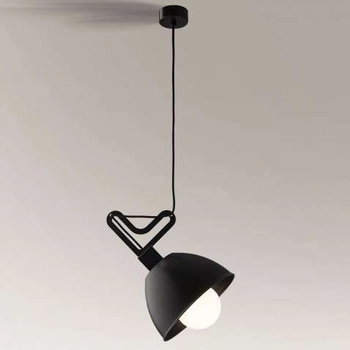 LAMPA wisząca GOBO 5591 Shilo metalowa OPRAWA zwis czarny