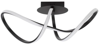 Sufitowa lampa natynkowa CHIAPAS LE42836 LED 23W 3000K czarna biała