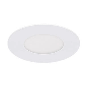 LAMPA sufitowa SLIM LED C 02808 Ideus okrągła OPRAWA metalowa LED 3W 2700K wpust biały