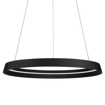 Ściemnialna lampa wisząca BATALLAS LE44783 LED 52W 3000K czarny
