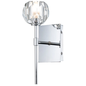 Łazienkowy kinkiet QN-REGALIA1-PC-BATH kryształ chrom