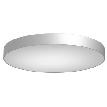 Plafon okrągły Sengo 1299 Shilo okrągła do salonu metalowa srebrna