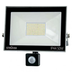 Elewacyjna LAMPA ścienna KROMA LED 50W 4500K 03607 Ideus reflektorowa OPRAWA zewnętrzna z czujnikiem ruchu outdoor IP44 szara