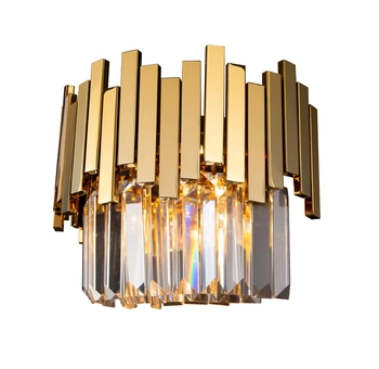 Kinkiet LAMPA ścienna TREND W0251 Maxlight kryształowa OPRAWA glamour crystal przezroczysta