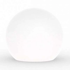 Dekoracyjna LAMPA stojąca fi 60 CUMULUS L 6978 Nowodvorski zewnętrzna OPRAWA okrągła ogrodowa kula outdoor IP44 biała