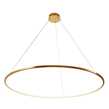 Wisząca lampa nad stół Circle Slim ST-10112P-D1200 LED 32W 3000K pierścień złota