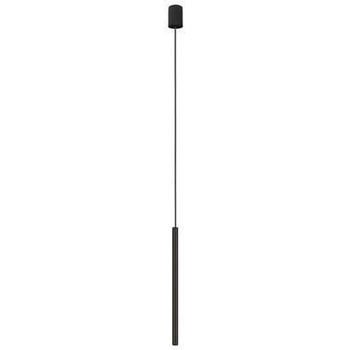 Industrialna LAMPA wisząca LASER 8797 Nowodvorski metalowa OPRAWA tuba ZWIS sopel czarny