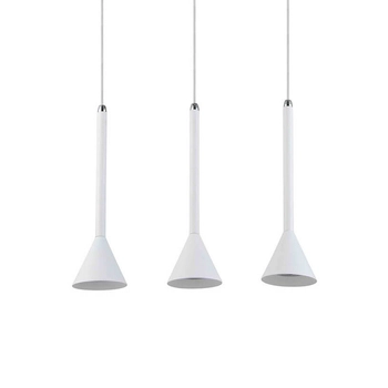 Wisząca lampa Anela FH31793-AJ13 WH Italux potrójna do salonu biały