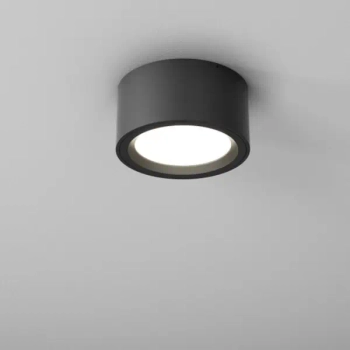 Sufitowa lampa okrągła czarna RING rim LED 12,5W 3000K spot do jadalni 47026-M930-D9-00-12