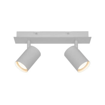 Sufitowa lampa podwójna Frida 49810101 regulowana tuba biały