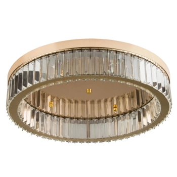 Kryształowa lampa sufitowa Glamour Eye ABIGALI-GLAMOUR-50CM LED 30W złota