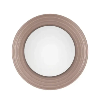 Okrągła lampa ścienna MALVANO LE45266 szklana do sypialni mokka