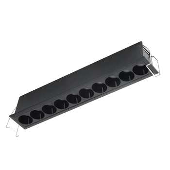 Lampa podtynkowa Tetris AZ6278 LED 20W 3000-6000K metalowa czarna