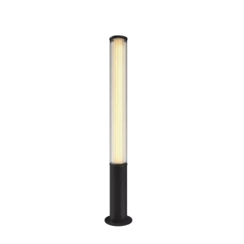 Słupek ogrodowy GARDENIA czarny F0064 LED 25W 3000K IP65 tuba