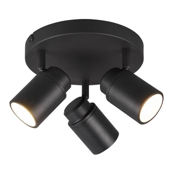 Sufitowa lampa potrójna BRISA DL332880430 IP44 tuby regulowane czarny