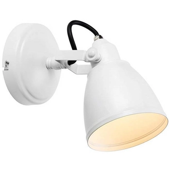 Kinkiet LAMPA ścienna FJÄLLBACKA 108084 Markslojd metalowa OPRAWA regulowana łazienkowa IP44 biała