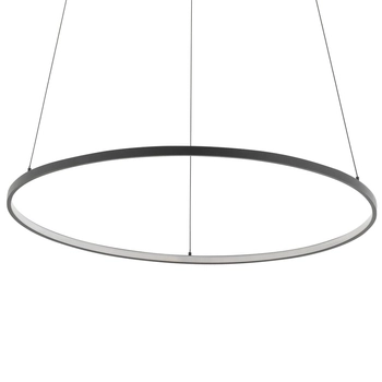 Lampa ring wisząca salonowa Circolo 10812 Nowodvorski LED 21W 3000K czarna