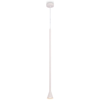 Zwisowa lampa Arrow P064PL-01W Maytoni nowoczesna stożek biała
