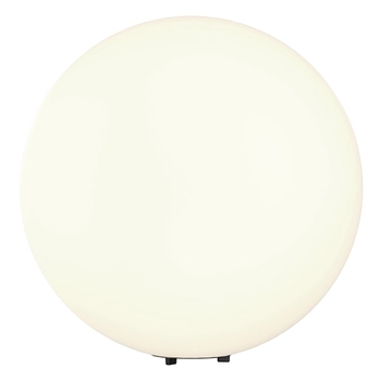 Zewnętrzna lampa do ogrodu Erda O594FL-01W1 kula biała