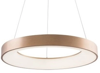Wisząca ledowa lampa Santana AZ5000 30W 3000K pierścień zwis złoty