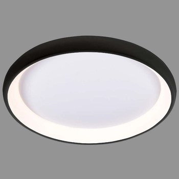 Plafon LAMPA sufitowa ALESSIA 5280-832RC-BK-3 Italux okrągła OPRAWA ścienna LED 32W 3000K kinkiet czarny