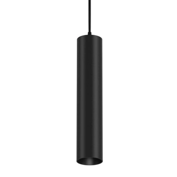 Wisząca lampa do systemu 1-faz Unity TR025-1-GU10-B tuba metalowa czarna