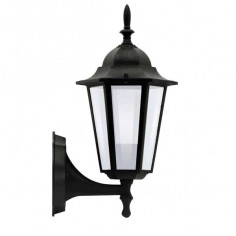 Ścienna LAMPA elewacyjna LIGURIA 201928 Polux klasyczna OPRAWA zewnętrzna IP33 outdoor czarny mat