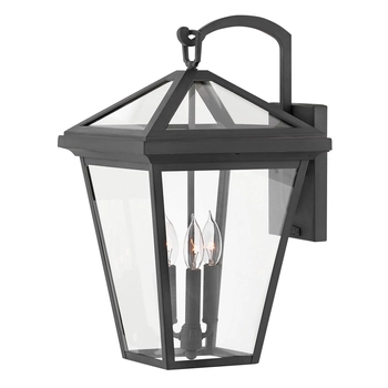 Lampa elewacyjna QN-ALFORD-PLACE2-L-MB ogrodowa czarna