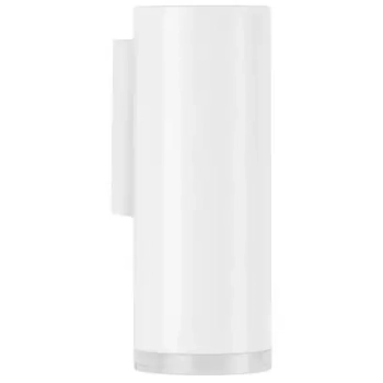 Ścienny kinkiet tubka ZENFARO LE45674 do salonu metalowa biała