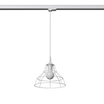 Trzyfazowa lampa wisząca ANATA MYL.00353 druciana z żarówką biały