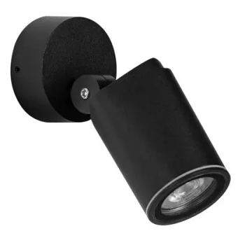 Ruchomy reflektor ścienny ogrodowy TRASERA LE75161 IP65 czarny