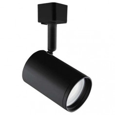 LAMPA sufitowa HAGA 03505 Ideus metalowa OPRAWA reflektorowa do systemu szynowego 1 fazowego tuba czarna