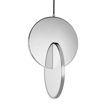 Ledowa lampa wisząca Disco MSE010100369 Moosee 14W 3000K nad stół chrom