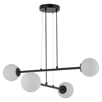 Loftowa lampa wisząca BALANS 33372 Sigma żyrandol 4-punktowy balls czarny