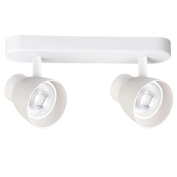 Podwójna sufitowa lampa Dravo LP-9523/2WS WH do przedpokoju biały