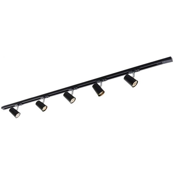 Czarny system szynowy Astley 914021 BL metalowy zestaw do salonu nowoczesny