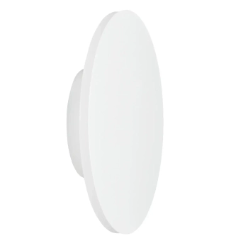 Kinkiet ścienny NYX ST-8293W/20 biały metalowy nowoczesny LED 9W 3000K 20cm koło do holu