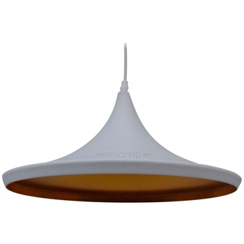 LAMPA wisząca MODERN 306753 IL MIO metalowa OPRAWA SONA zwis ORI biały złoty