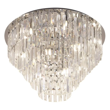 Plafon LAMPA sufitowa MONACO C0137 Maxlight kryształowa OPRAWA glamour crystal przezroczysta