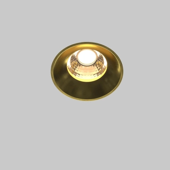 Podtynkowa lampa Round DL058-12W3K-TRS-BS LED 12W 3000K kuchenna mosiądz