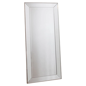 Lustro ścienne Baskin 5055299469583 prostokątne srebrny