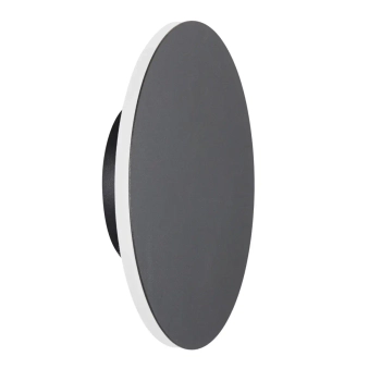 Kinkiet ścienny nowoczesny NYX ST-8293W/20 czarny metalowy LED 9W 3000K 20cm na korytarz